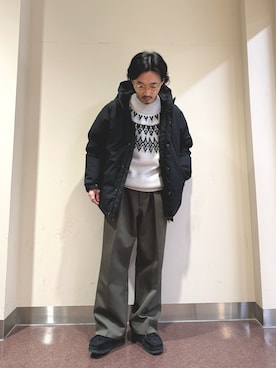 sugimotoさん（メンズ・165cm）の冬コーディネート