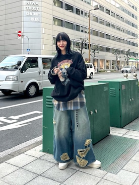 「私服コーデ」｜たけださん（レディース・160cm）の冬コーディネート