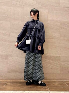 「アイテム（財布）」を使った、たけださん（レディース・160cm）の冬コーディネート