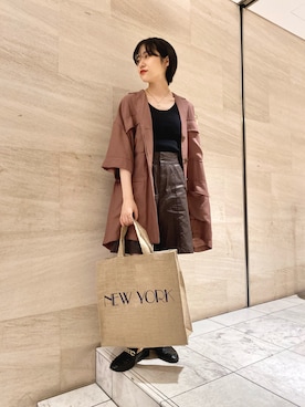 たけださん（レディース・161cm）の春コーディネート