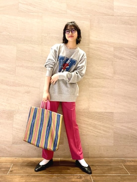 たけださん（レディース・161cm）の春コーディネート