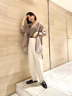 たけださん(レディース・161cm)の春コーディネート