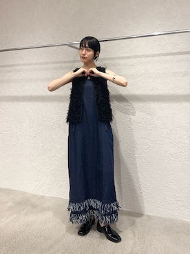 「KBF（ケイビーエフ）のアイテム」を使った、たけださん（レディース・160cm）の夏コーディネート