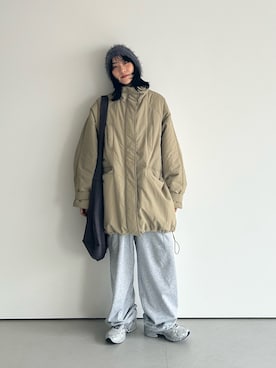 「KBF（ケイビーエフ）のアイテム」を使った、たけださん（レディース・160cm）の秋コーディネート