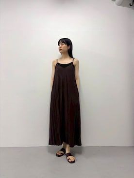 「プリーツ」｜たけださん（レディース・160cm）の夏コーディネート