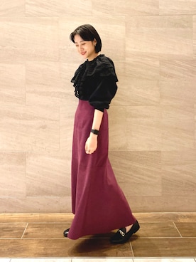 たけださん（レディース・161cm）の冬コーディネート