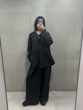 「KBF（ケイビーエフ）のアイテム（トップス）」を使った、たけださん（レディース・160cm）の秋コーディネート