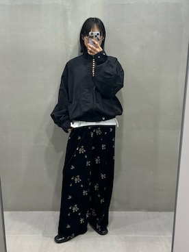 「KBF（ケイビーエフ）のアイテム（ジャケット/アウター）」を使った、たけださん（レディース・160cm）の秋コーディネート