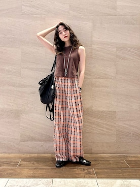 たけださん(レディース・160cm)の夏コーディネート