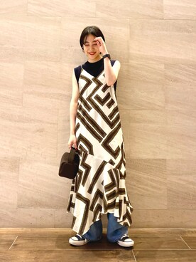 たけださん（レディース・161cm）の夏コーディネート