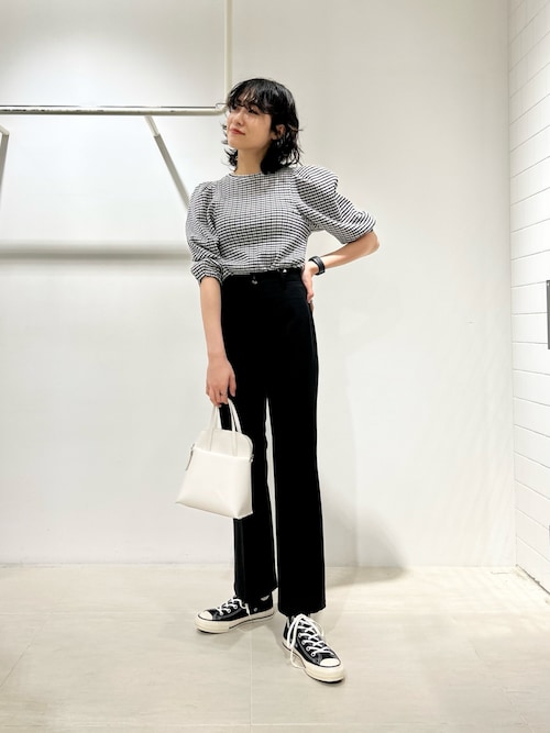 KBF パッチポケットフレアパンツ KBF パンツ パッチポケットフレアパンツ レディース : ZOZOTOWN