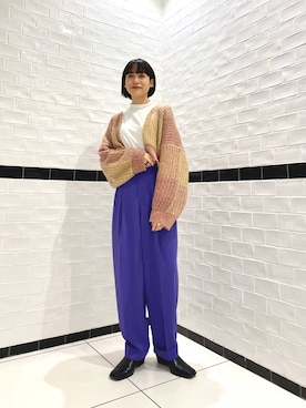 「ニット/セーター」｜たけださん（レディース・161cm）の冬コーディネート