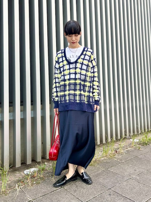 セール】サテンバイアススカート（スカート）｜KBF（ケイビーエフ）の