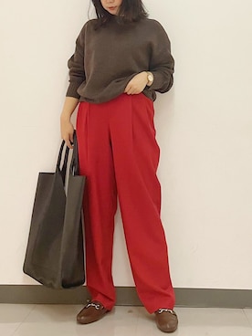 wakaさん（レディース・154cm）の秋コーディネート