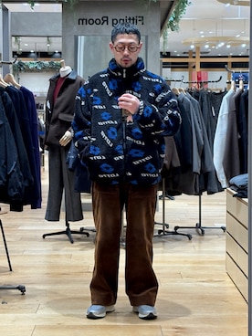 「guepard（ギュパール）のアイテム」を使った、maatttssuさん（メンズ・173cm）の冬コーディネート