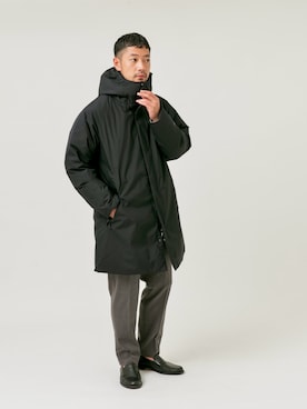 「アイテム（セットアップ）」を使った、maatttssuさん（メンズ・173cm・30代）の秋コーディネート