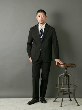 「URBAN RESEARCH ROSSO MEN（アーバンリサーチロッソメン）のアイテム（テーラードジャケット）」を使った、maatttssuさん（メンズ・173cm）の秋コーディネート