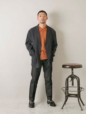 「URBAN RESEARCH ROSSO MEN（アーバンリサーチロッソメン）のアイテム（テーラードジャケット）」を使った、maatttssuさん（メンズ・173cm）の秋コーディネート