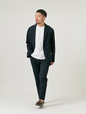 「アイテム（セットアップ）」を使った、maatttssuさん（メンズ・173cm）の秋コーディネート