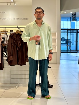 「guepard（ギュパール）のアイテム」を使った、maatttssuさん（メンズ・173cm）の秋コーディネート
