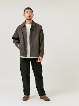 「アイテム（ニット/セーター）」を使った、maatttssuさん（メンズ・173cm・30代）の秋コーディネート