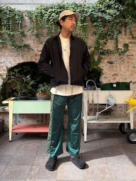 mimitareさん（メンズ・182cm）の冬コーディネート