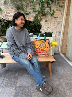 mimitareさん（骨格ナチュラル・メンズ・182cm）の秋コーディネート