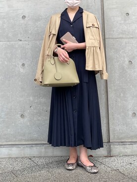 「Samantha Thavasa（サマンサタバサ）のアイテム（財布/小物）」を使った、hamanoirodori01さん（レディース・152cm）の秋コーディネート