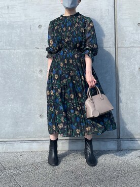 Mila Owen ミラオーウェン のワンピース ドレス ブルー系 を使った人気ファッションコーディネート Wear Mila Owen ミラオーウェン のワンピース ドレス ブルー系 を使った人気ファッションコーディネート Wear