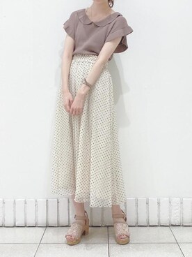 めめさん(レディース・162cm)の夏コーディネート