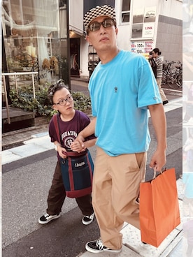 「VANS(バンズ)のアイテム」を使った、デレク ヴィンヤードさん(メンズ・175cm)の秋コーディネート
