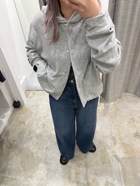 「KBF（ケイビーエフ）のアイテム（トップス）」を使った、たろさん（レディース・157cm）の春コーディネート