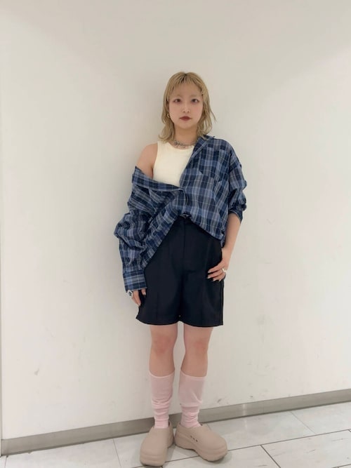 ピンタックショートパンツ