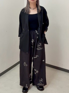 「KBF（ケイビーエフ）のアイテム（トップス）」を使った、たろさん（レディース・157cm）の春コーディネート