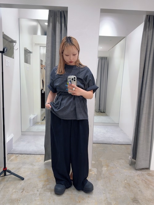 ケイティ ビスチェ ビスチェデザインBIGボーダーTEE（Tシャツ/カットソー）｜KBF