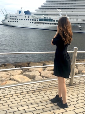 「ミニワンピ」｜maachaさん（レディース・158cm）の夏コーディネート