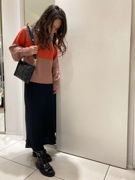 「アイテム（ワンピース/ドレス）」を使った、@asjmamiさん（レディース・158cm・40代）の秋コーディネート