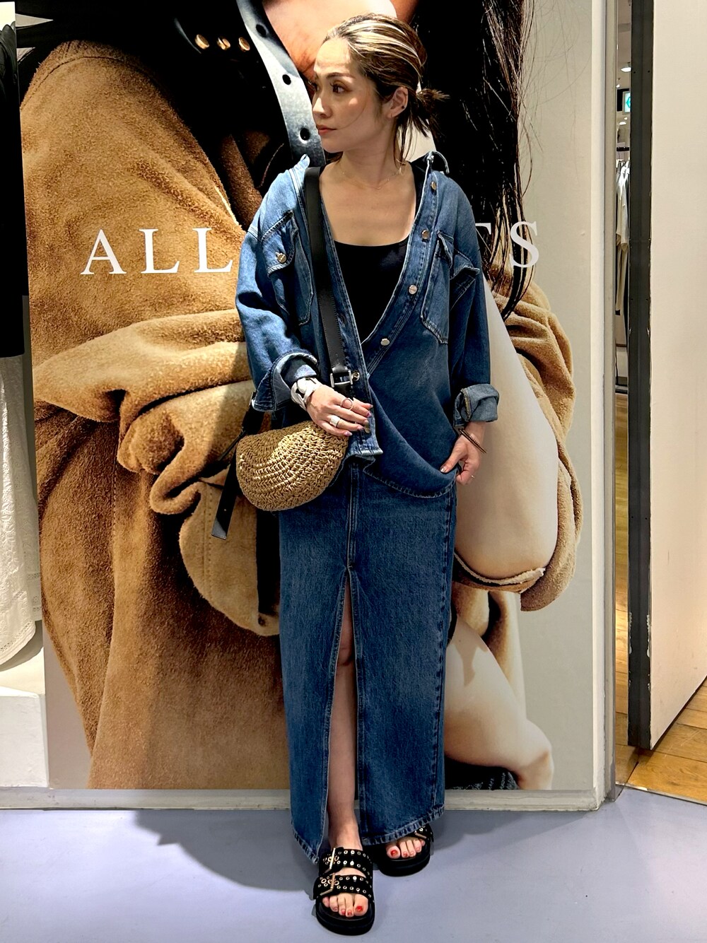 @asjmamiさんの（ALLSAINTS）を使ったコーディネート