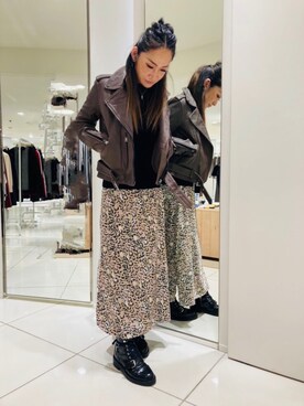 「アイテム（ワンピース/ドレス）」を使った、@asjmamiさん（レディース・158cm・40代）の秋コーディネート