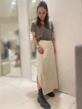 「アイテム（ワンピース/ドレス）」を使った、@asjmamiさん（レディース・158cm・40代）の夏コーディネート