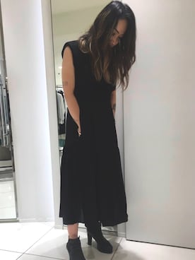 「ALLSAINTS（オールセインツ）のアイテム」を使った、@asjmamiさん（レディース・158cm）の夏コーディネート