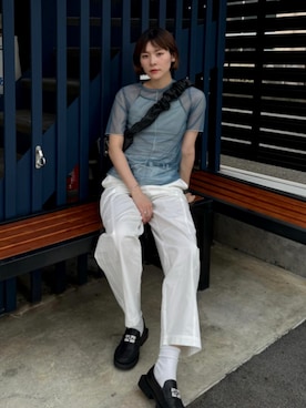 W:Hukuさん（レディース・160cm）の夏コーディネート