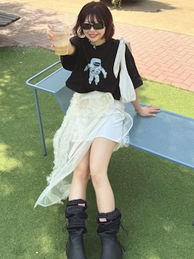 W:Hukuさん（レディース・155cm）の夏コーディネート