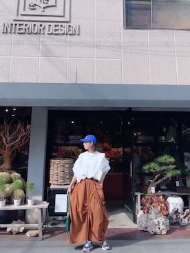 W:Hukuさん（レディース・165cm）の春コーディネート