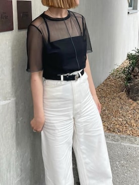 W:Hukuさん（レディース・160cm）の夏コーディネート