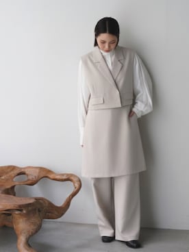 「セレモニー」｜W:Hukuさん（レディース・159cm）の秋コーディネート