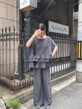 W:Hukuさん(レディース・159cm)の夏コーディネート