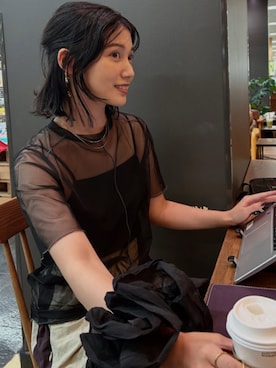 W:Hukuさん（レディース・158cm）の夏コーディネート