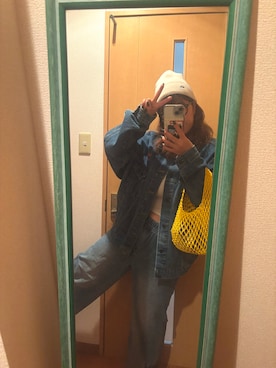 「アイテム（パンツ）」を使った、トマとま子🍅さん（レディース・160cm・20代）の秋コーディネート