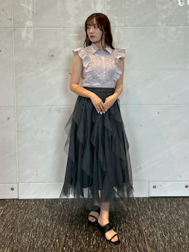 AND COUTUREさん(レディース・165cm)の夏コーディネート